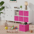 MAX Houser 6 Pack Foldable Fabric Storage Bins - Image 2