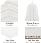 Sweet Jojo Designs 4-Piece Baby Crib Bedding Set - Image 2