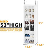 SpaceAid 2 Pack Hanging Closet Organizer and Storage - Image 2