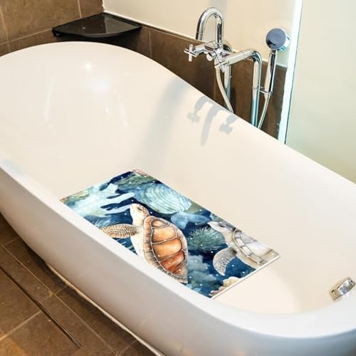 Shower Mat Bathtub Mat, 26.8x15.1 inch, Non-Slip Bath Mat - Image 5