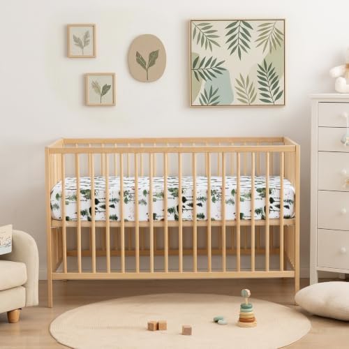 david's kids 3 Pack Fitted Crib Sheets, Ultra Soft Breathable Comfortable Baby - Image 6