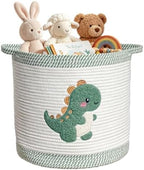 Cute Nursery Bin, Baby Toy Organizer, Storage Basket by Mzzelry