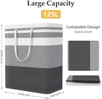 StorageRight Laundry Basket Hamper, 125L Collapsible Clothes Storage - Image 2