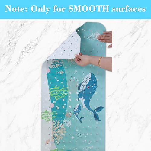 Secopad Bathtub Mat Non Slip, Cute Tub Mat - Image 4