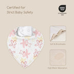 8 Pack Muslin Baby Bandana Bibs - Image 4