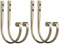Curtain Holdbacks 4Pcs, Antique Bronze Barrel Zinc Alloy Curtain Tiebacks by Mayrhyme