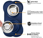 Hubulk Pet Dog Bowls 2 Stainless Steel Dog Bowl - Image 2
