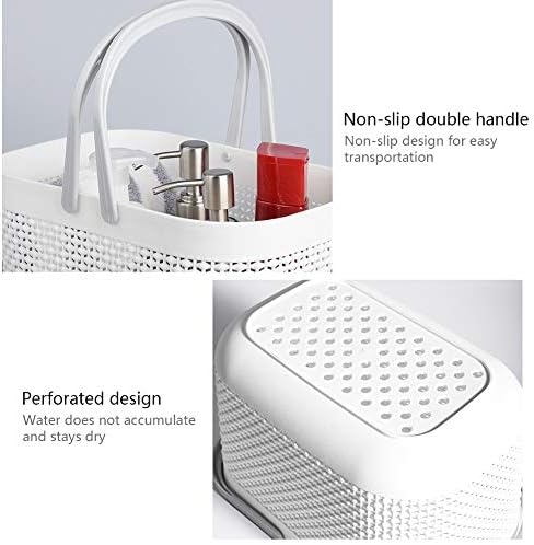 Plastic Portable Shower Caddy Basket, Storage Organizer - Image 3