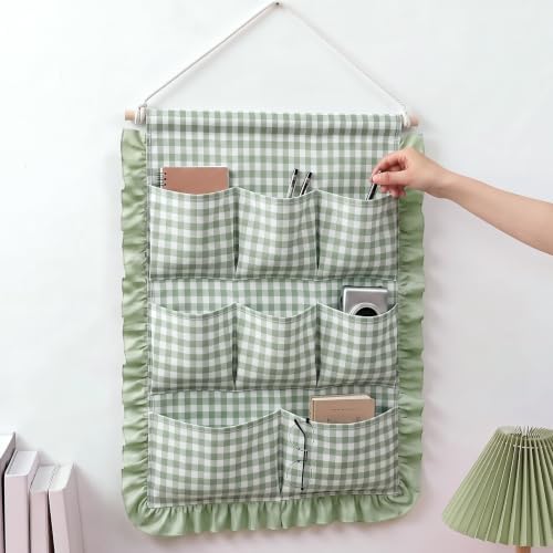 Amyhill Gingham Wall Hanging Organizer by Amyhill