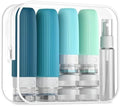 Mrsdry 16 Pack Travel Bottles Set, TSA Approved Leak Proof Silicone Squeezable by Mrsdry
