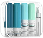 Mrsdry 16 Pack Travel Bottles Set, TSA Approved Leak Proof Silicone Squeezable by Mrsdry