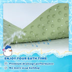 UNEEDE Dinosaur Kids Bathtub Mat Non Slip - Image 5