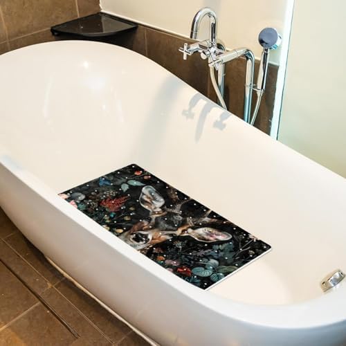 Shower Mat Bathtub Mat, 26.8x15.1 inch, Non-Slip Bath Mat - Image 5
