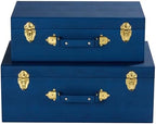 Sagala Set of 2 Large Decorative Trunks by Unknown
