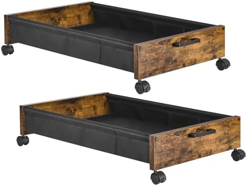 Wooden Under Bed Storage Drawer by FOUCSSOMEI