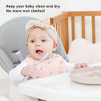 Susurration Muslin Baby Drool Bibs 10Pack Soft Square Adjustable Bandana Bibs - Image 5