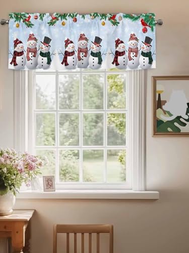 Vandarllin Christmas Kitchen Curtains Valances - Image 3