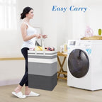 BlissTotes 3-Pack Laundry Basket, Collapsible Laundry Hamper - Image 5