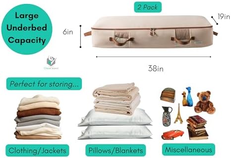 Chaos Cleared Canvas Storage Bags Designer Organizer - Image 2