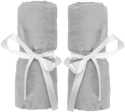 Newton Baby Bassinet Fitted Sheet 2-Pack, Breathable Muslin by newton