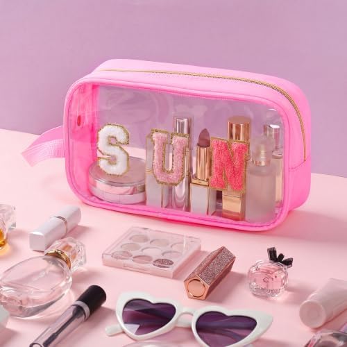 Kacctyen Sunscreen Bag Clear Makeup Toiletry Pouch Beach Vacation Essentials - Image 4
