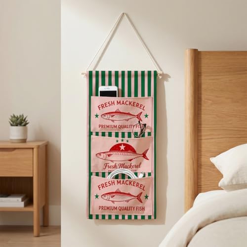 IAXIC Canvas Wall Hanging Organizer - Image 2