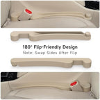 Givifive Car Seat Gap Filler Organizer 2Pack Soft Foam 3IN1 Multifunctional - Image 6