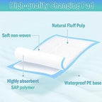 Rocinha 100 Pack Disposable Changing Pads Baby Disposable Underpads Waterproof - Image 2