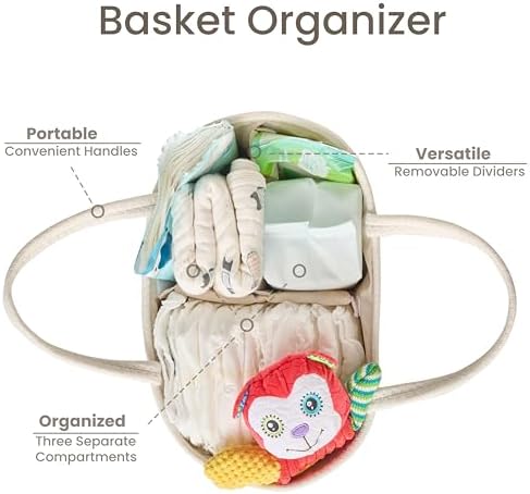 Diaper Caddy Organizer, Gift Basket - Image 2