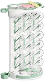 Momcozy Baby Bottle Drying Rack, 18 Bottles Vertical Space Saving by Momcozy