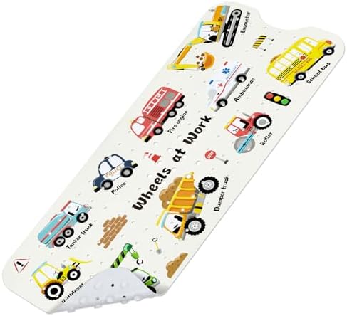Baby Bath Mat for Tub, Non Slip Kids Bath Shower Mat by Omedecal