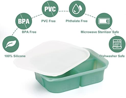 haakaa Silicone Baby Food Tray - Image 4