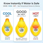 Baby Bath Thermometer, Accurate Floating Duck Water Thermometer - Image 2