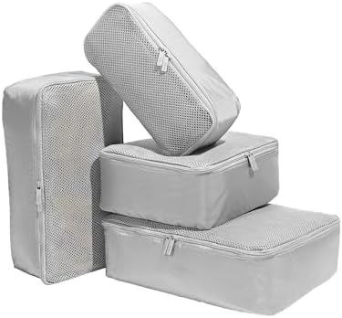 Away Insider Packing Cubes Set of 4, Lightweight Travel Luggage Organizers by Unknown