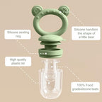 Baby Breastmilk Popsicle Molds & Baby Fruit Feeder, Infant Food Freezer Tray - Image 4