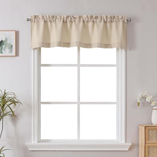 Chyhomenyc Linen Short Curtain Valance by Chyhomenyc