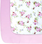 Pack and Play Sheets Girl, Mini Crib Sheets, Stretchy Playard Fitted Sheet by Moonsea