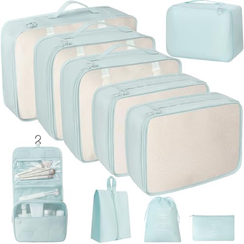 10 Pcs Set Packing Cubes by WelcometoLUCDNC