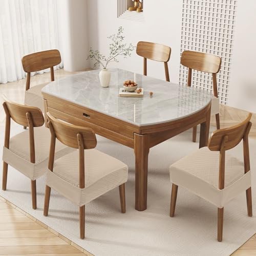 Genina Waterproof Chair Covers for Dining Room - Image 2