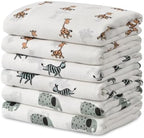 GLLQUEN BABY Receiving Blankets Muslin Swaddle Blanket by GLLQUENBABY