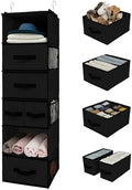 GRANNY SAYS Hanging Closet Organizer, 5 Drawers, 6 Shelves, 6 Pockets by GRANNYSAYS