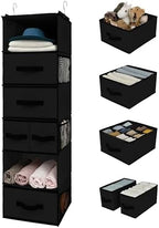 GRANNY SAYS Hanging Closet Organizer, 5 Drawers, 6 Shelves, 6 Pockets by GRANNYSAYS