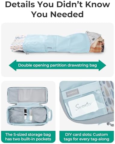 BAGSMART Compression Packing Cubes - Image 5