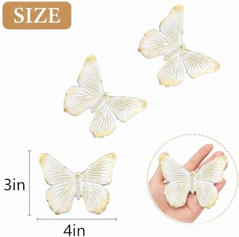 GUSFREUD 3D Butterfly Wall Decor Set – Resin Wall Decor - Image 3