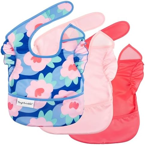 Tiny Twinkle Mess-Proof Baby Bibs by TinyTwinkle
