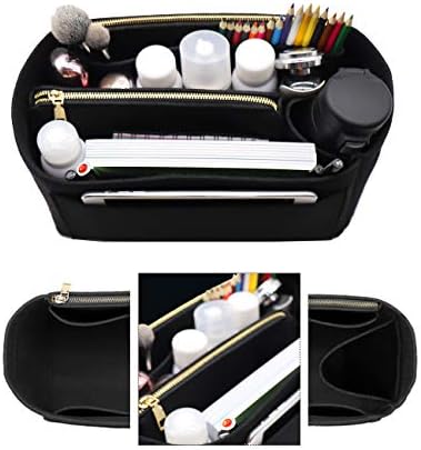 LEXSION Felt Purse Organizer Insert, Tote Bag Shaper Dividers - Image 5