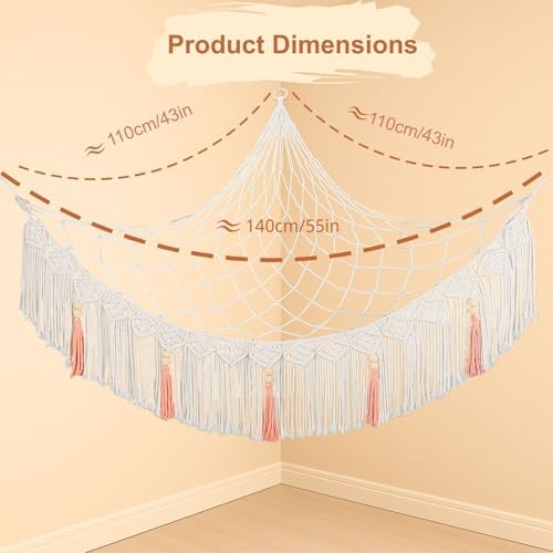 Stuffed Animal Hammock Corner, Plushie Net - Image 2