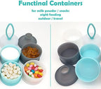 Baby Formula Dispenser, Portable Milk Powder Dispenser Container, Baby Feeding - Image 2