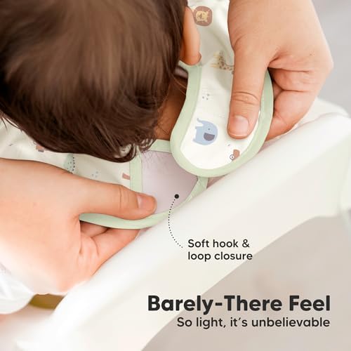 KeaBabies 3-Pack Waterproof Baby Bibs - Image 4