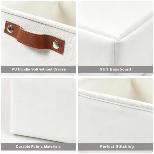 Bagnizer Storage Bins Large Fabric Storage Baskets - Image 6